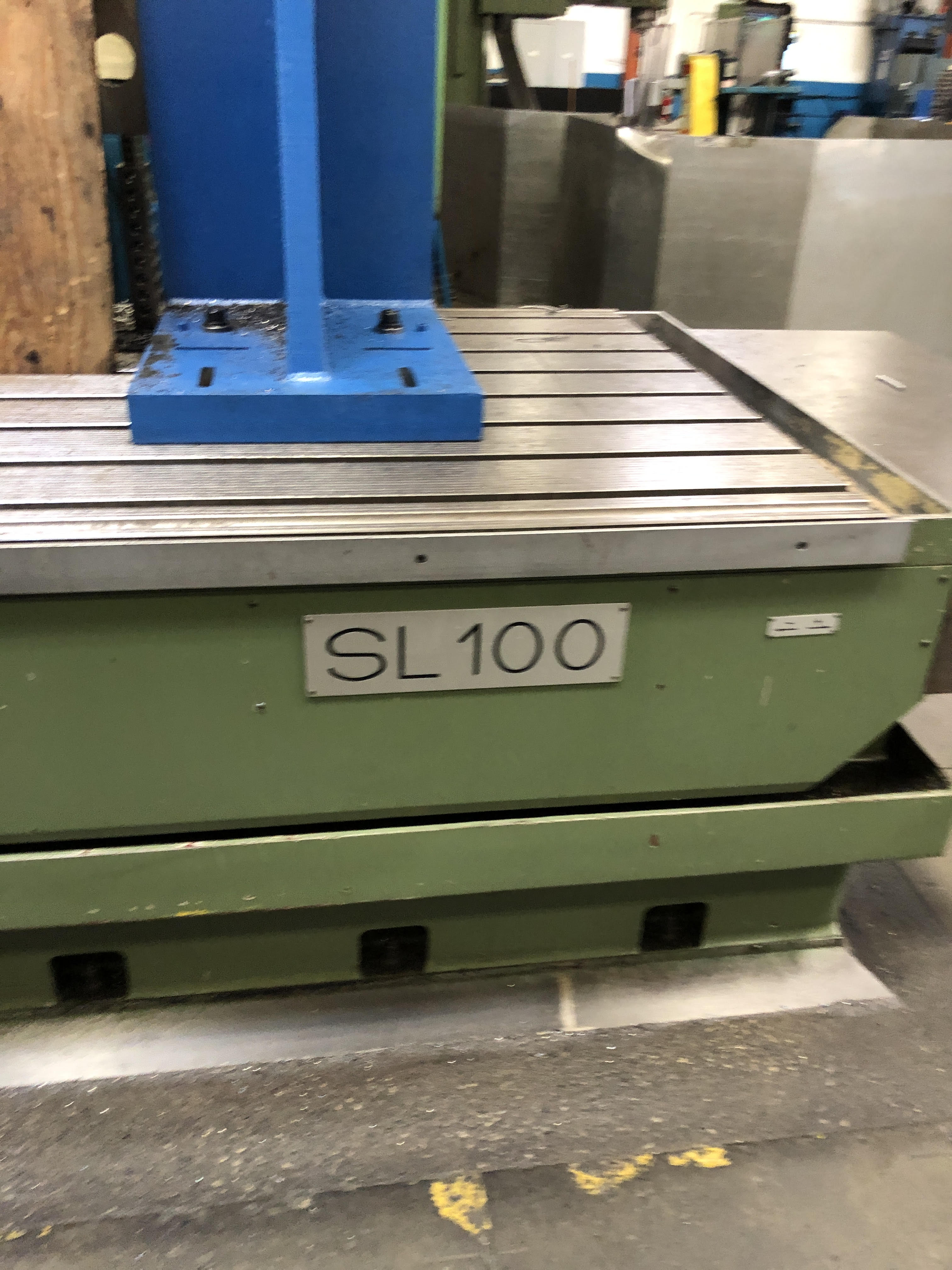 Parpas SL-100 CNC Horizontal Bed Mill, Machine ID: 7726